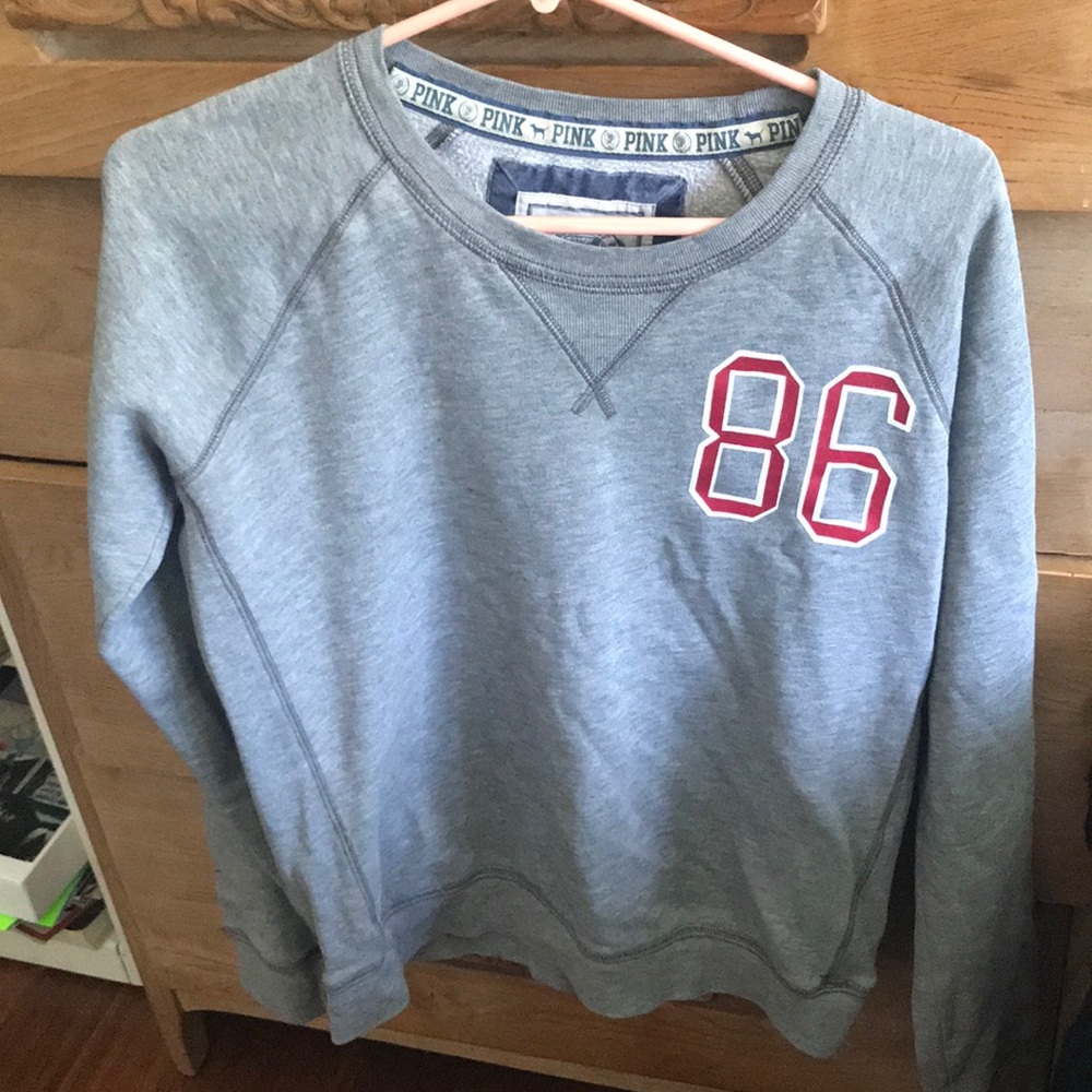 Pink brand pullover